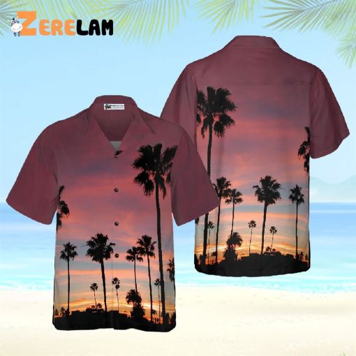 Sunset Venice Beach Hawaiian Shirt, Good For Summer Men