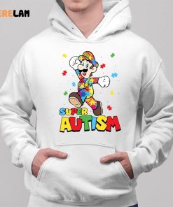 Super Mario Autism Puzzle Pieces Shirt 2 1