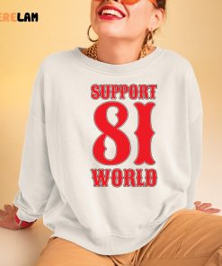Support 81 World Shirt Hells Angels Logo Shirt 3 1