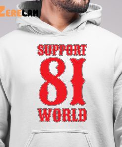 Support 81 World Shirt Hells Angels Logo Shirt 6 1