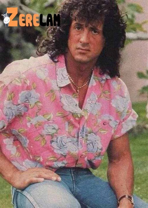 Sylvester Stallone Hawaiian Shirt