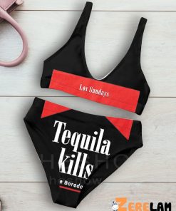 Tequila Kills The Boredom Los Sundays Womens Bikini Set