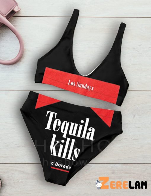 Tequila Kills The Boredom Los Sundays Women’s Bikini Set