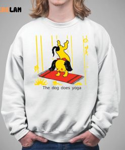 The Dog Does Yoga Funny Shirt 5 1