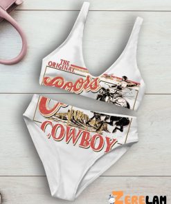 The Original Coors Cowboy Bikini Set
