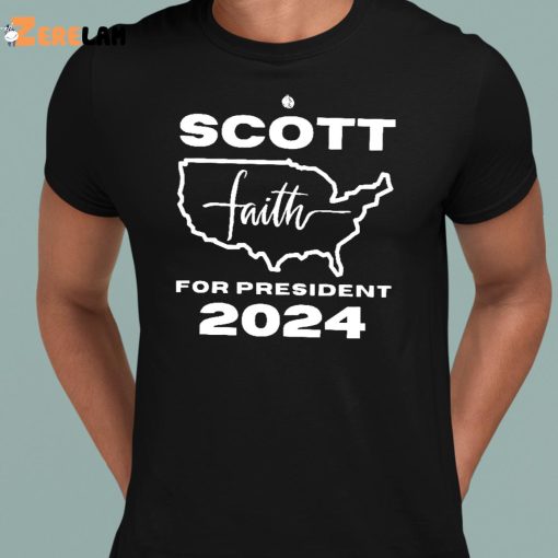 Tim Scott For President 2024 Faith In America Shirt