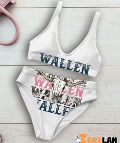 Wallen Western Cow Skull Bikini Set
