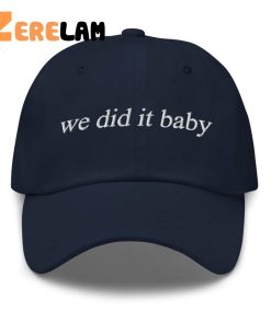 We Did It Baby Hat 2