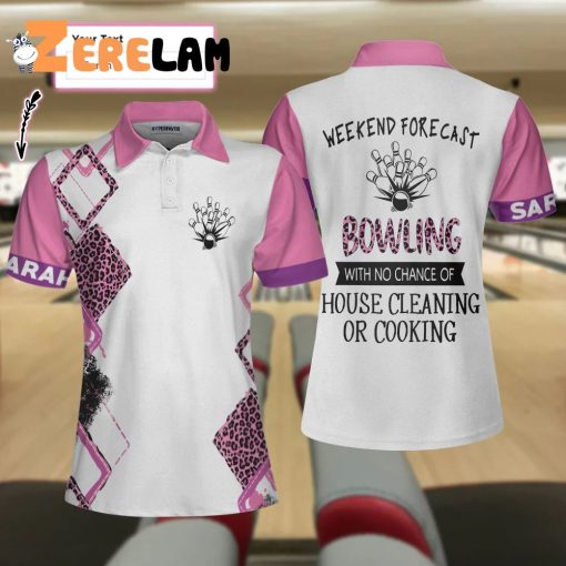 Weekend Forecast Bowling Polo Shirt