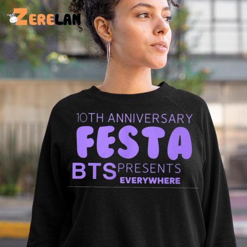 10th Anniversary Festa Bts Shirt