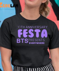 10th Anniversary Festa Bts Shirt 11 1