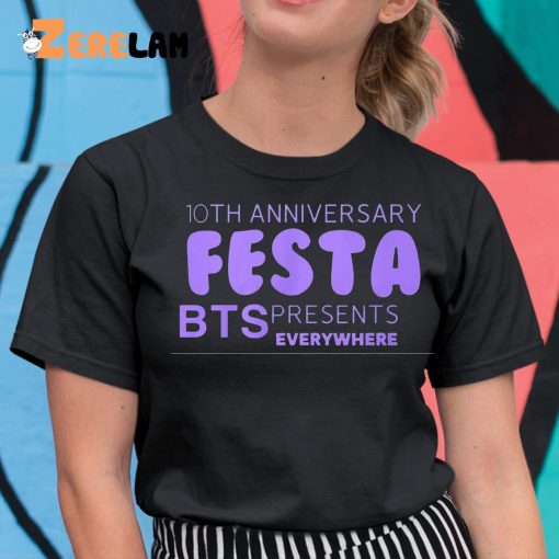 10th Anniversary Festa Bts Shirt