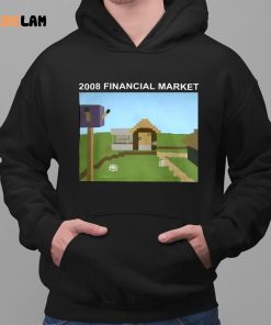 2008 Financial Market Minecraft Village Shirt 2 1