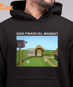 2008 Financial Market Minecraft Village Shirt 6 1