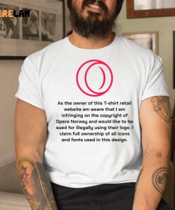 As The Owner Of This T-shirt Retail Website Am AWare Shirt