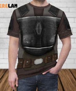 Axe Woves The Mandalorian Armor Costume Shirt, Cosplay Halloween Gifts