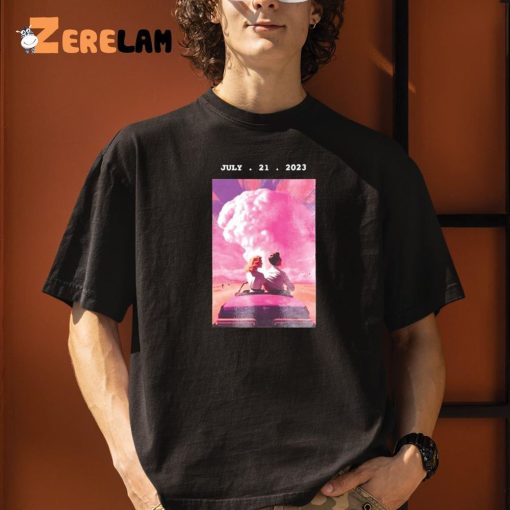 Barbenheimer Barbie Movie Oppenheimer July 21 2023 Shirt