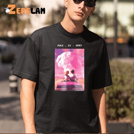 Barbenheimer Barbie Movie Oppenheimer July 21 2023 Shirt