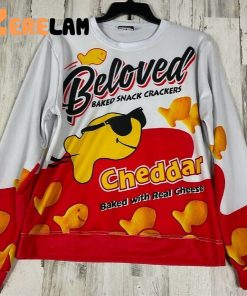 Beloved Cheddar Baked With Real Cheese Shirt 4