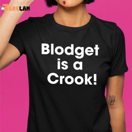 Blodget is Crook Shirt