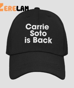 Carrie Soto Is Back Hat 1
