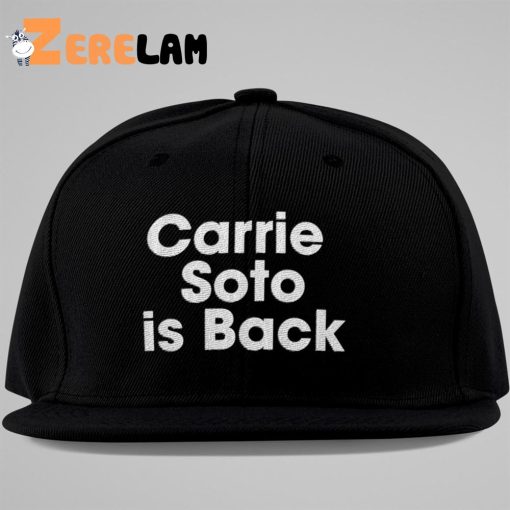 Carrie Soto Is Back Hat