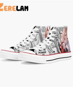 Chainsaw Man Power A Star High Anime Shoes 2