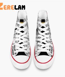 Chainsaw Man Power A Star High Anime Shoes 3