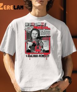 Chucky Hotline 1 666 860 Chucky Shirt
