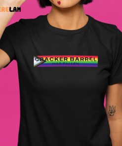 Cracker Barrel Has Fallen Pride Flag Shirt 1 1