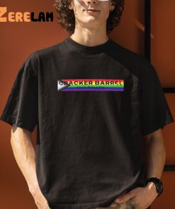 Cracker Barrel Has Fallen Pride Flag Shirt 3 1