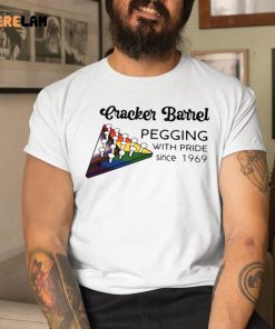 Cracker Barrel Pegging With Pride Since 1969 Shirt