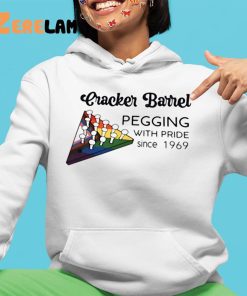 Cracker Barrel Pegging With Pride Since 1969 Shirt 4 1