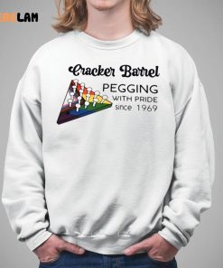 Cracker Barrel Pegging With Pride Since 1969 Shirt 5 1