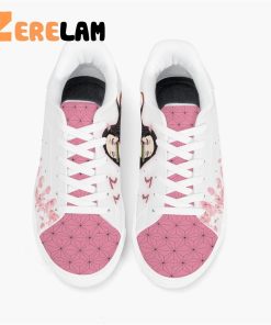 Demon Slayer Nezuko Kamado Skate Anime Shoes 3