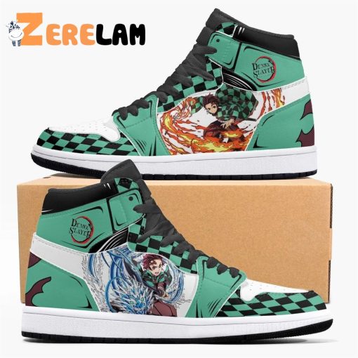 Demon Slayer Tanjiro JD1 Mid Anime Shoes