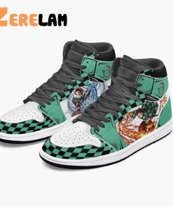 Demon Slayer Tanjiro JD1 Mid Anime Shoes 2