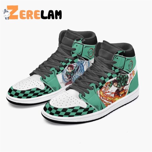 Demon Slayer Tanjiro JD1 Mid Anime Shoes