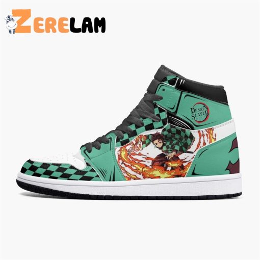 Demon Slayer Tanjiro JD1 Mid Anime Shoes