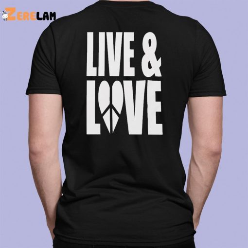 Dennis Rodman Live And Love Pride March Shirt