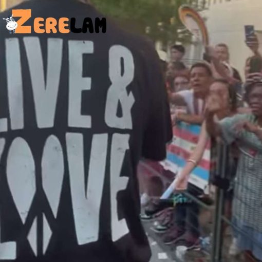 Dennis Rodman Live And Love Pride Shirt