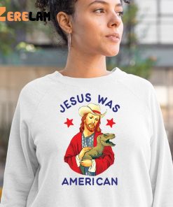 Dinosaur Jesus Was American Shirt 3 1