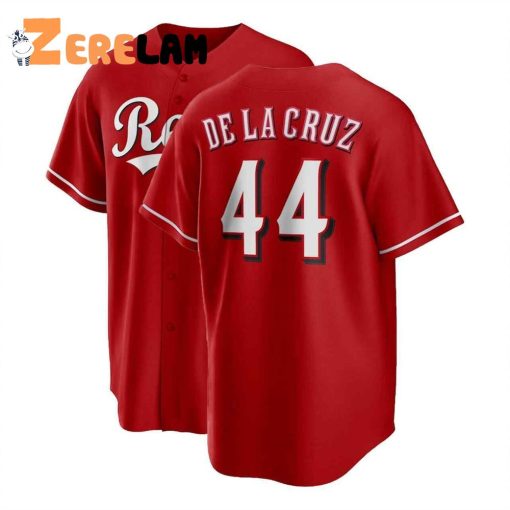 Elly De La Cruz Cincinnati Reds City Connect Black Number Custom Baseball Jersey