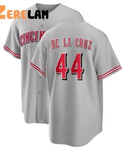 Elly De La Cruz Cincinnati Reds City Connect Black Number Custom Baseball Jersey 4