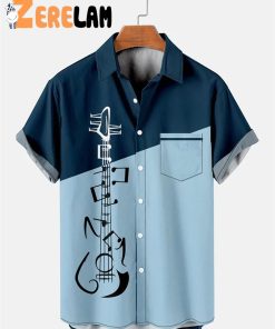 Fashion musical character Hawaiian shirt