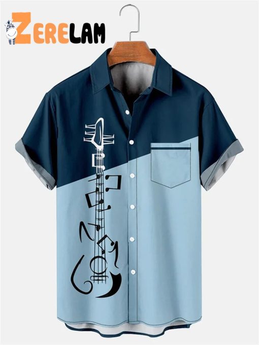 Fashion musical character Hawaiian shirt