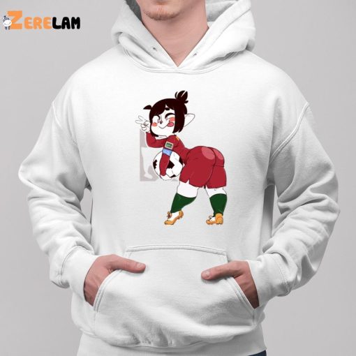 Football Girl Shadbase Shirt