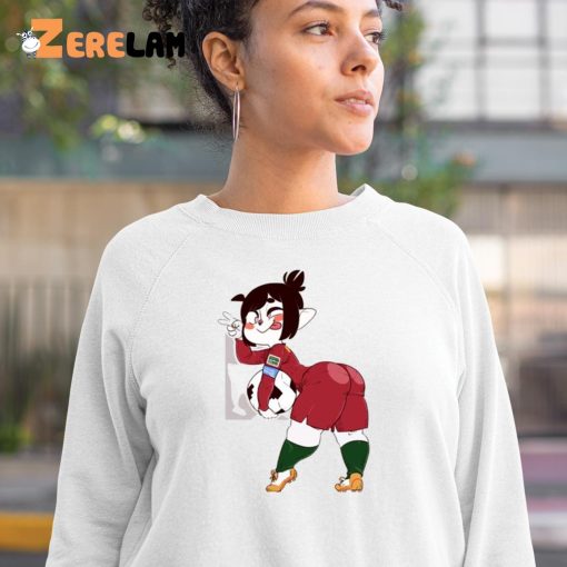 Football Girl Shadbase Shirt