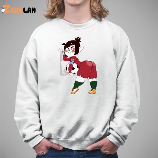 Football Girl Shadbase Shirt