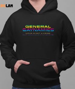 General Gaynamics Love Is Not A Crime But Arming Dictators Is Shirt 2 1
